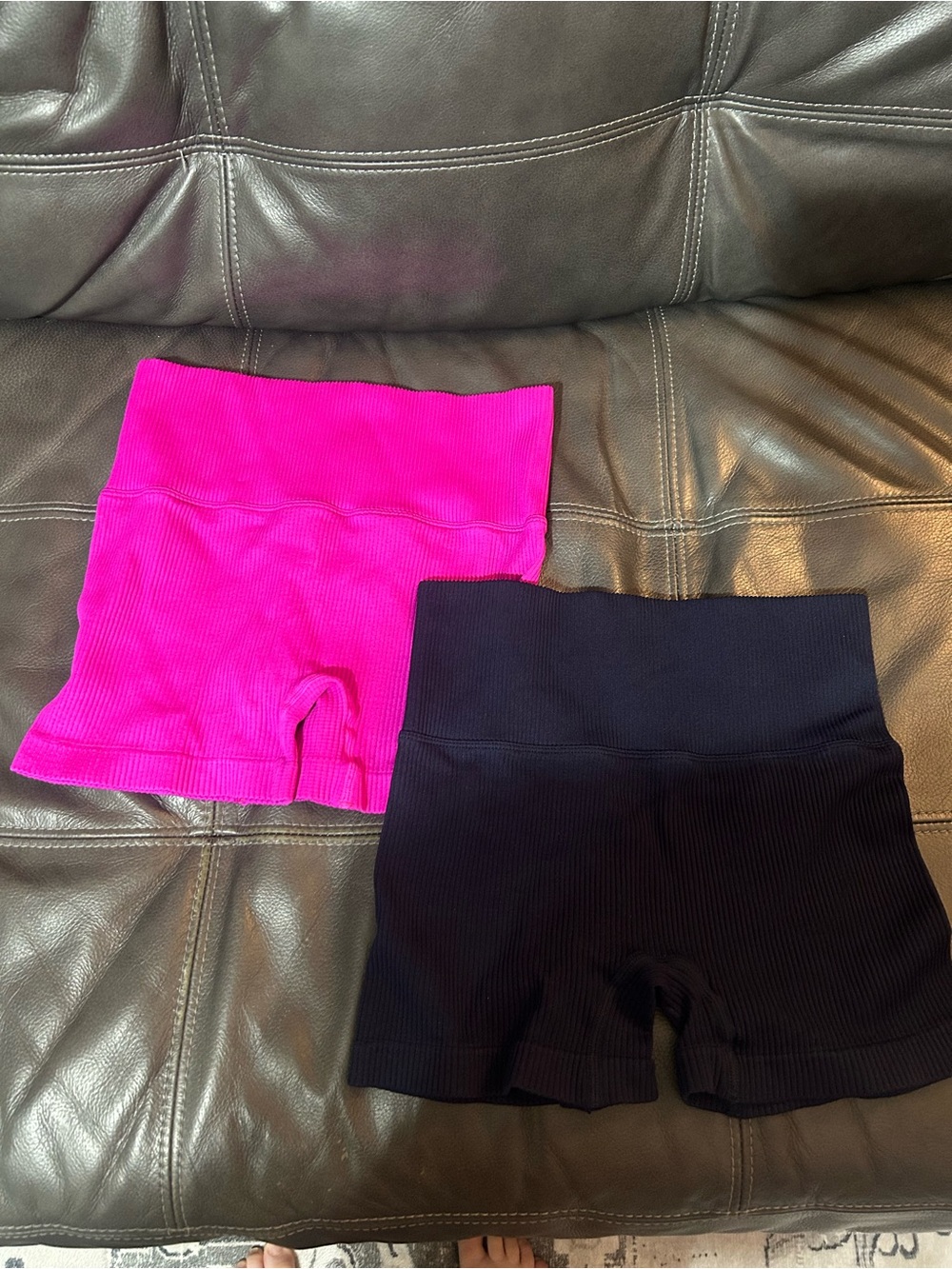 SHEIN ribbed shorts bundle size small